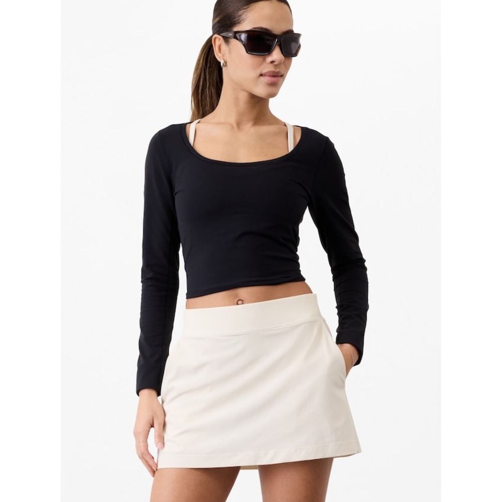 Athleta Brooklyn‎ Skirt. Stone Color. Size Small Tall. GUC